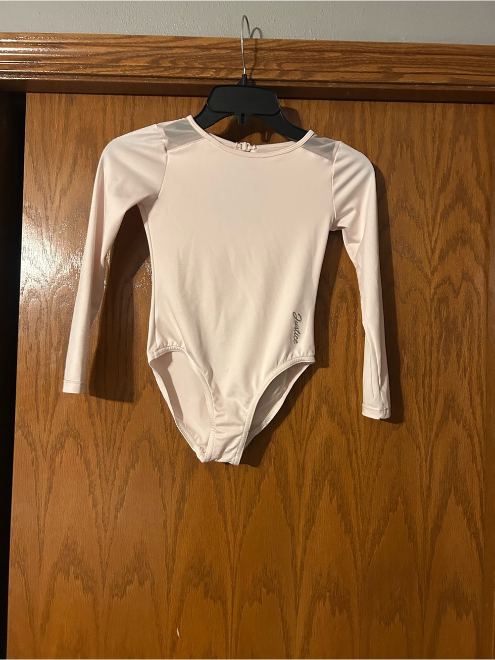 Justice Pink Long Sleeve One-Piece